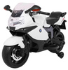 Motor na akumulator BMW K1300S dla dzieci Biały + Kółka pomocnicze + Dźwięki Światła + Wolny Start
