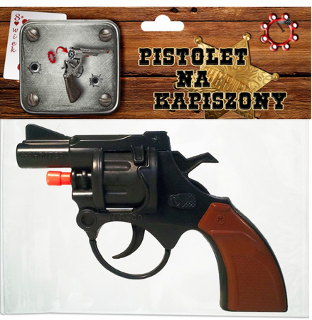PISTOLET NA KAPISZONY SPŁONKA 1szt